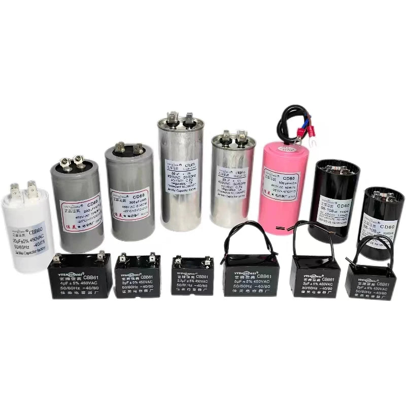 High-Quality CBB65 35/10 AC Capacitor 370-440V 450VAC Air Conditioner Capacitor