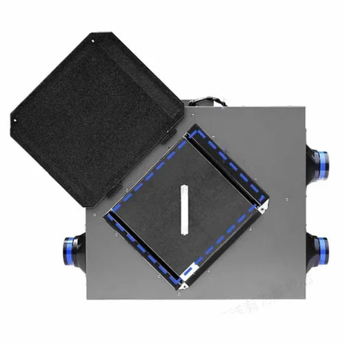 Electric Home Ventilation System with Heat Exchanger Hrv Exhaust Ventilation OEM Customizable