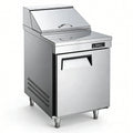 Commercial 1/2/3Doors Efficient Refrigerator Sandwich Salad Prep Table Kitchen Freezer Stainless Steel Platform Bestselling