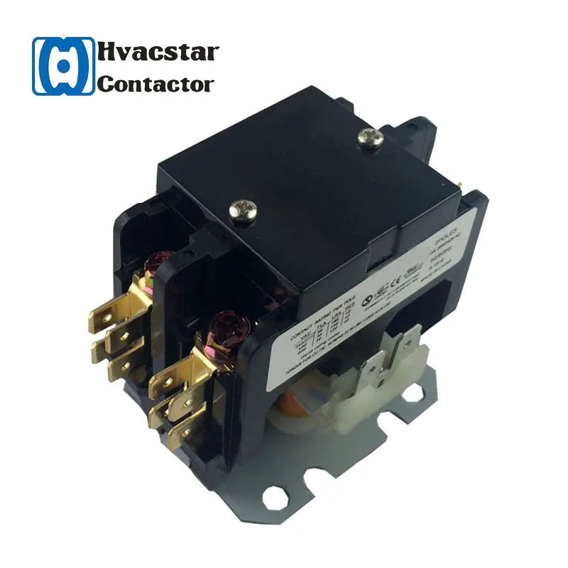 CUL Certified SA Electrical and Magnetic 1 Phase AC Contactor  air Conditioning  2 Pole 30A 24V Electronic Components