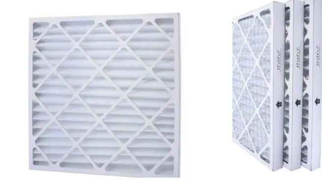 Multi Functional G3 G4 HVAC Pre Filter Merv 8/11/13/14 Paper Frame Pleated air Filter for air Conditioning System
