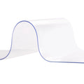 PVC Strip Curtain 84 In Height 42 In Width 0.08 In Thickness 7PCS Clear Door Strips For Freezers Warehouses 50% Overlap